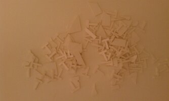 Waste stock from laminar skull construction