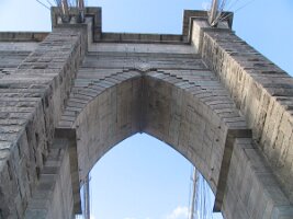Brooklyn Bridge (detail)