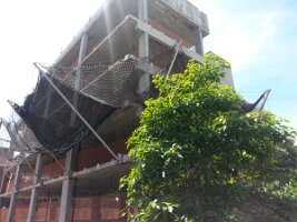 Construction safety net