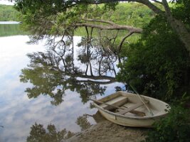 Rowboat on Slough Pond (Cape Cod)