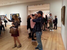 Selfies with Starry Night (MoMA, October, 2014)